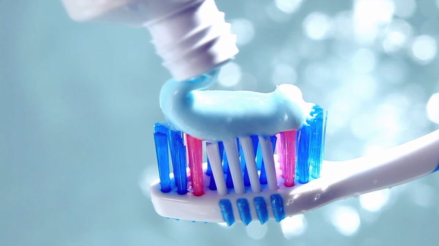 Toothbrush with toothpase