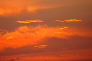 Background of colourful sky.