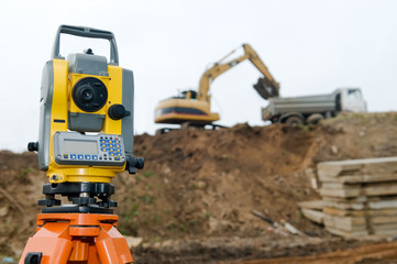 Surveyor equipment theodolite
