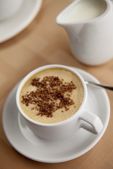 coffee with chocolate