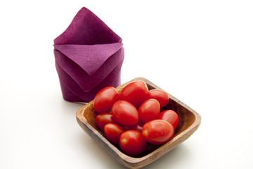 Kirschtomaten in der Schüssel