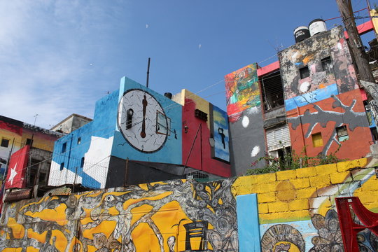Art urbain dans une rue de La Havane