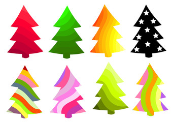 Christmas trees collection