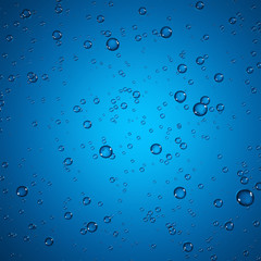 Luftblasen im Wasser