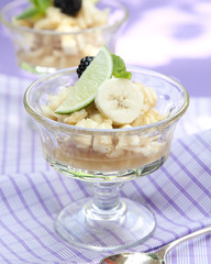 bananen Apfel Creme
