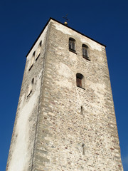 Fototapeta na wymiar Dom zu Innichen, Südtirol - S. Candido Cathedral, South Tyrol