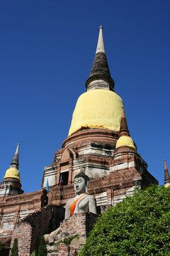 Wat Yaichaimongkol,Ayutthaya,Thailand