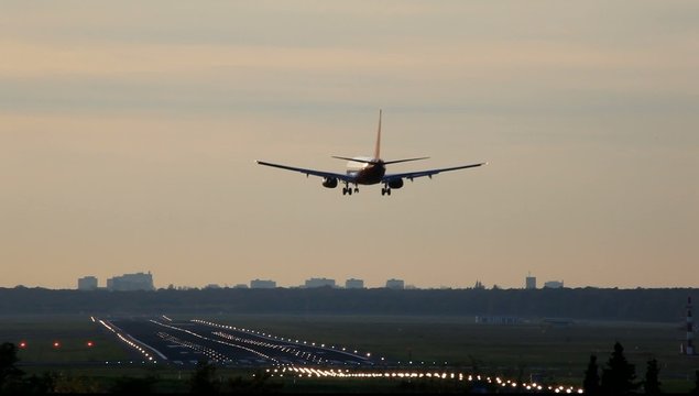 Landung in Berlin