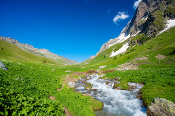 Naklejka premium Caucasus mountain