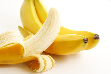 Geschälte Banane - Bananen