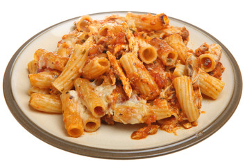 Baked Pasta with Chicken and Cheese