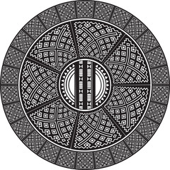 Abstract dome illustration