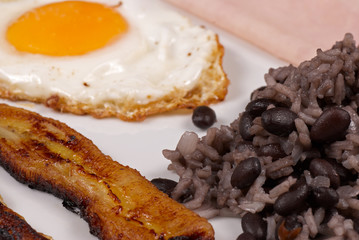 Gallo pinto breakfast