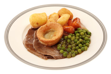 Roast Beef and Vegetables