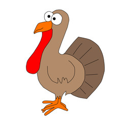 Cartoon Turkey