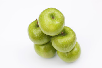apple isolated in white