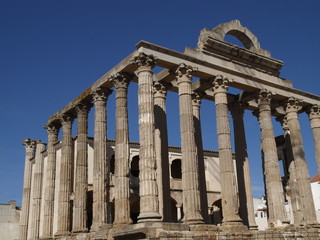 Templo de Diana en Mérida