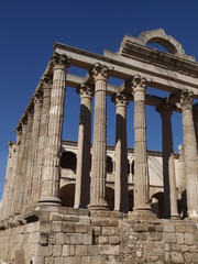 Fototapeta premium Templo de Diana en Mérida