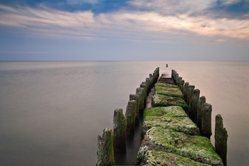 Buhne am Weststrand.