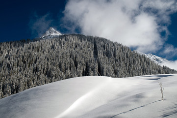 Früher Winter im Montafon