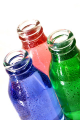 bunte flaschen