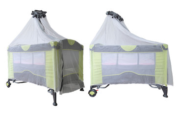 New style of child crib with its net