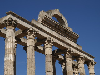 Templo de Diana en Mérida