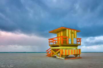 Miami Beach Lifeguard Tower
