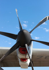 Naklejka na ściany i meble airplane propeller