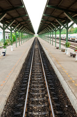 Fototapeta na wymiar Railway line