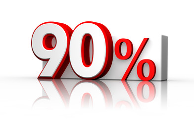 90 Prozent