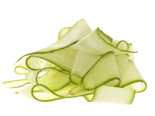 Ribbons of Courgette