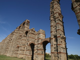 Acueducto romano de los Milagros en Mérida