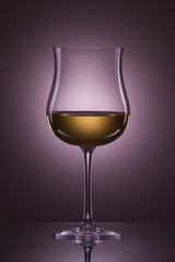 Still-life with the wine glass