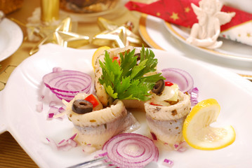 herring fillets for christmas