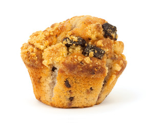 Raspberry chocolate chip muffin