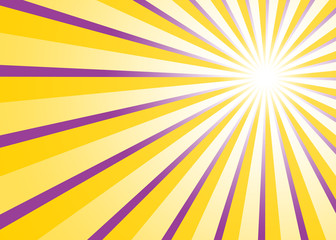 Hintergrund - Lichtstrahlen Lila Gelb 02