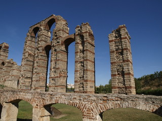 Acueducto romano de los Milagros en Mérida