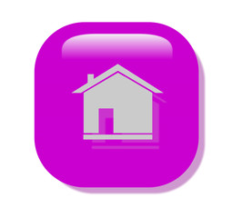 BOUTON VIOLET MAISON