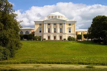 St. Petersburg. Pavlovsk Palace in Pavlovsk park