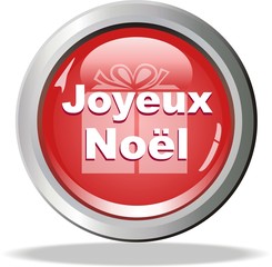 bouton joyeux noël