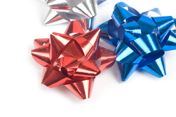 Multicolored ribbons