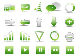 Iconset gr&uuml;n