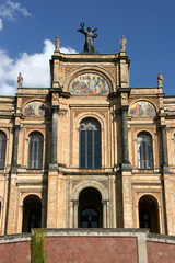 Fototapeta na wymiar Munich - famous Maximilianeum building
