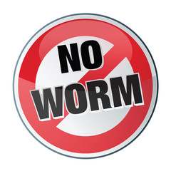 icone, picto, bouton : no worm