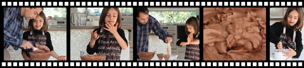 négatif du chocolat