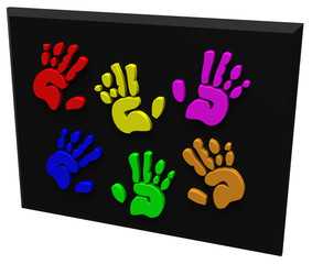 Fototapeta premium Hände