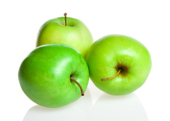 green apples