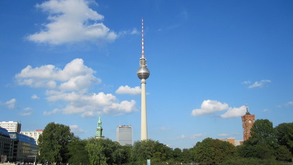 Naklejka premium berlin Tower