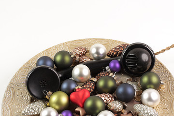 Christbaumkugeln Weihnachtstelefon 